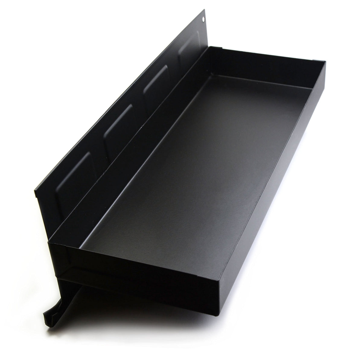 CMS MAGNETICS - Magnetic Tool Tray 12.12x4.5x1.25" Black w/Side Holding Magnets for Cabinets, Tool Boxes or Kegerator Fridge | Tool Organizer | Keg Drip Tray | Beer Taps