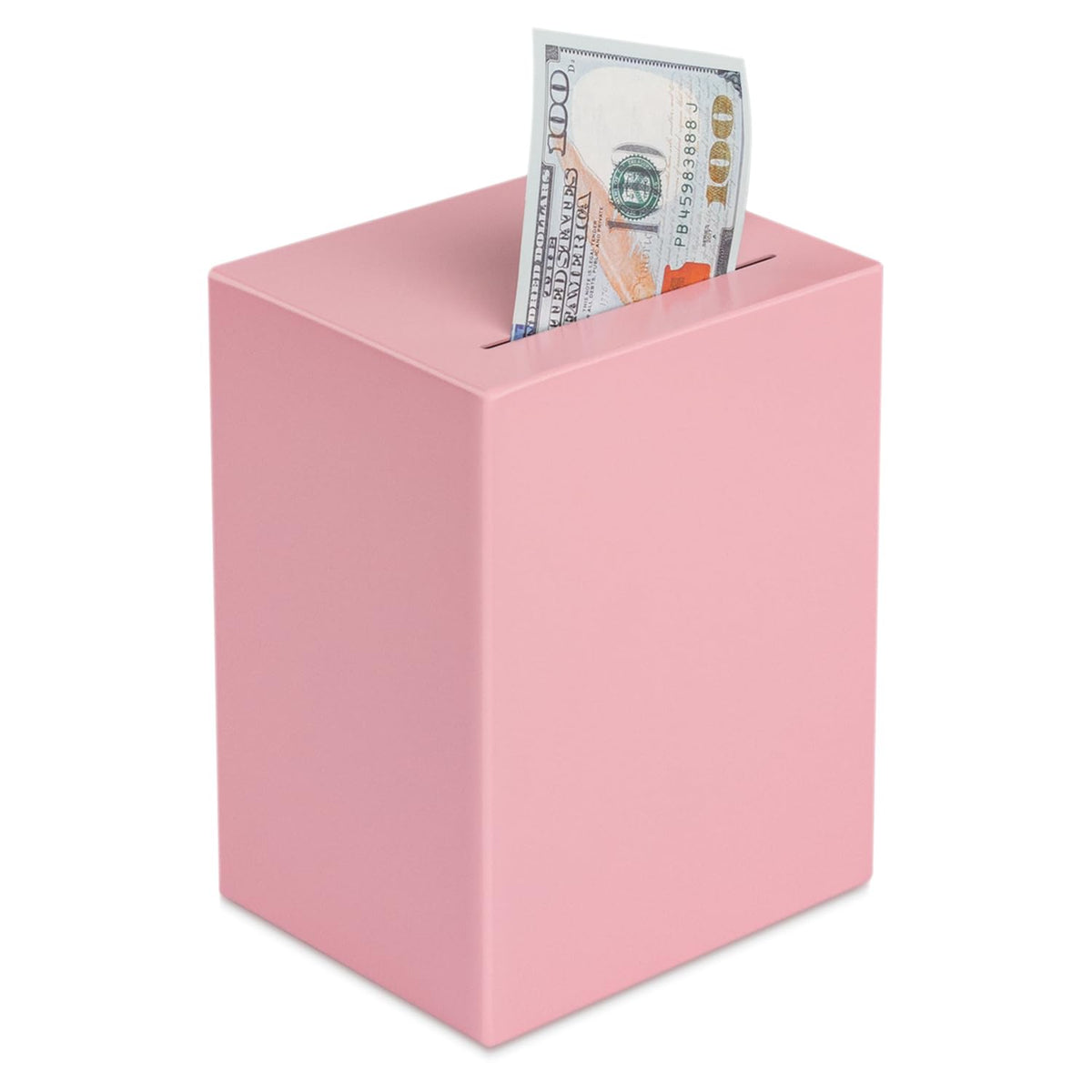 EIENHOSHI Unbreakable Piggy Bank for Adults, Must Break to Open Disposable Money Bank, Forced Savings Box with Sturdy Design, Cash Saving Container for Adults, Black