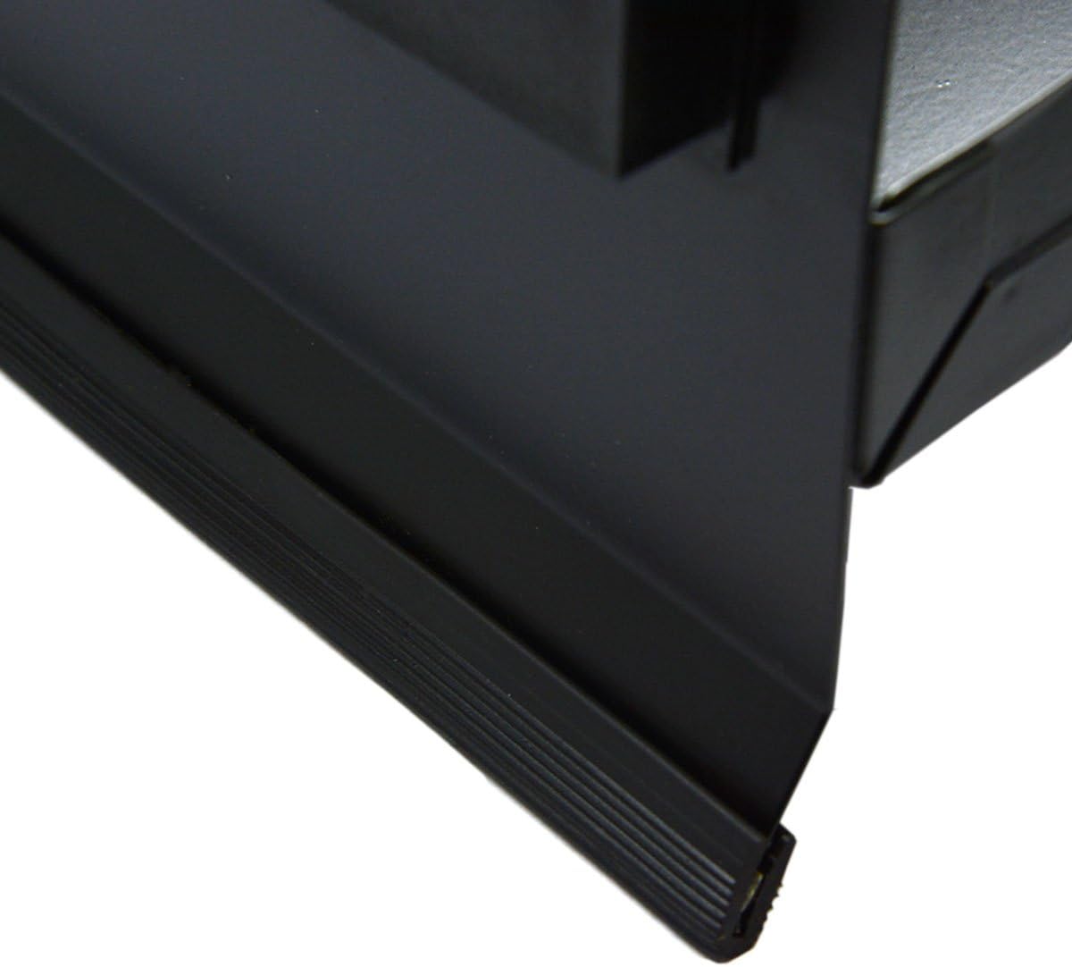 CMS MAGNETICS - Magnetic Tool Tray 12.12x4.5x1.25" Black w/Side Holding Magnets for Cabinets, Tool Boxes or Kegerator Fridge | Tool Organizer | Keg Drip Tray | Beer Taps