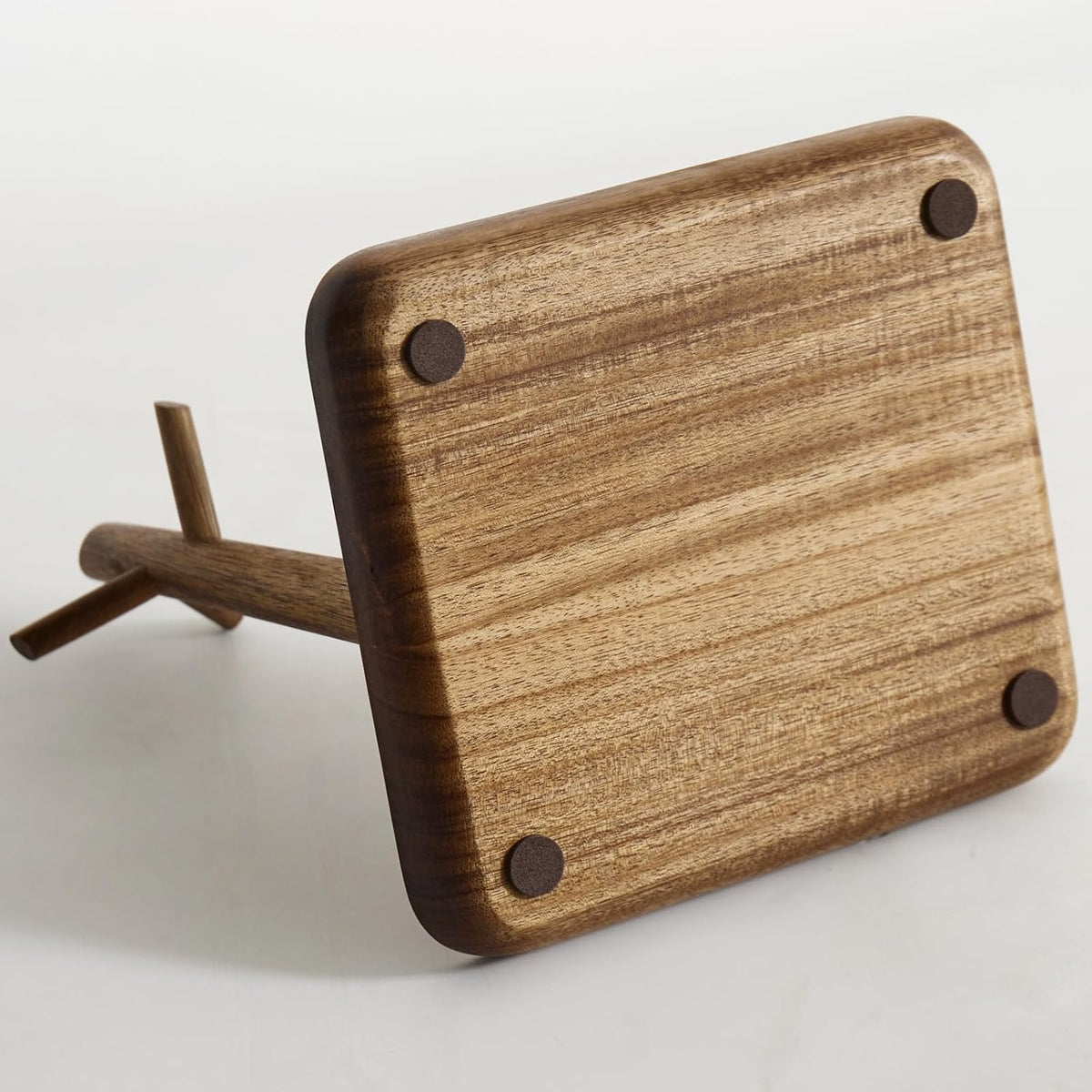 Solid Acacia Wood Key Tray and Bowl, Acacia, Square