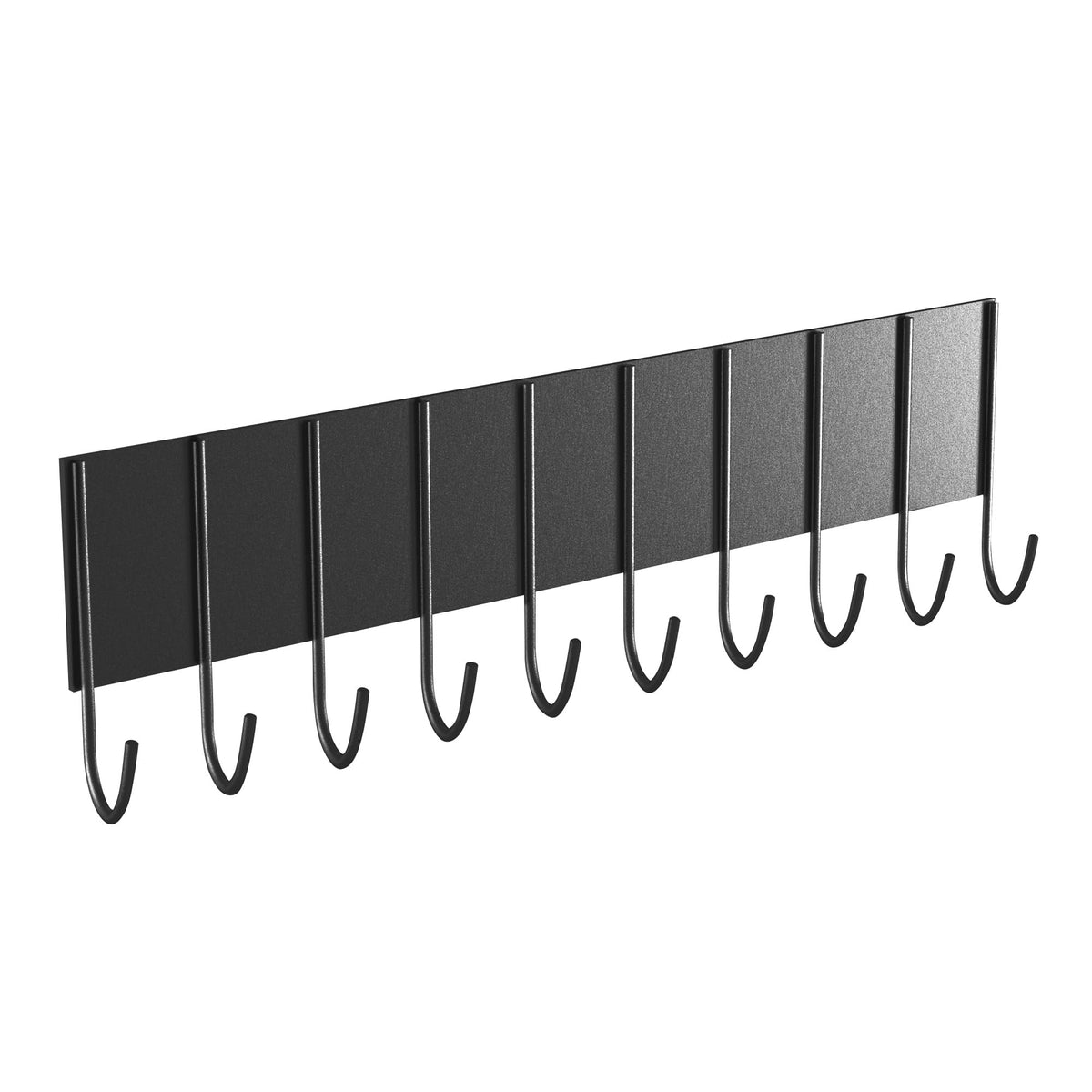 Magnetic Key Holder for Wall, Magnetic Key Hook with 6 Hooks for Metal Entrance Door, Refrigerator,Kitchen, Magnetic Key Hanger, Magnetic Key Rack for Hanging Keys, Towels and Kitchen Utensils