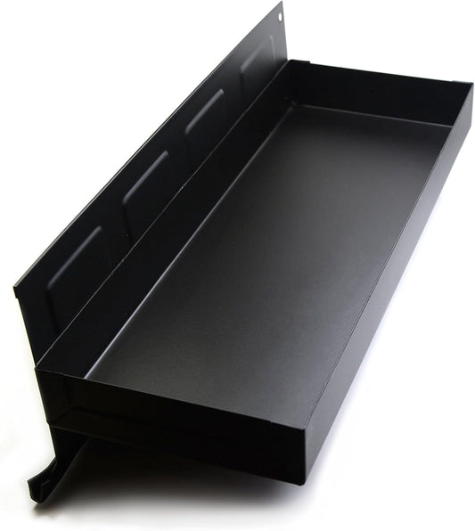 CMS MAGNETICS - Magnetic Tool Tray 12.12x4.5x1.25" Black w/Side Holding Magnets for Cabinets, Tool Boxes or Kegerator Fridge | Tool Organizer | Keg Drip Tray | Beer Taps