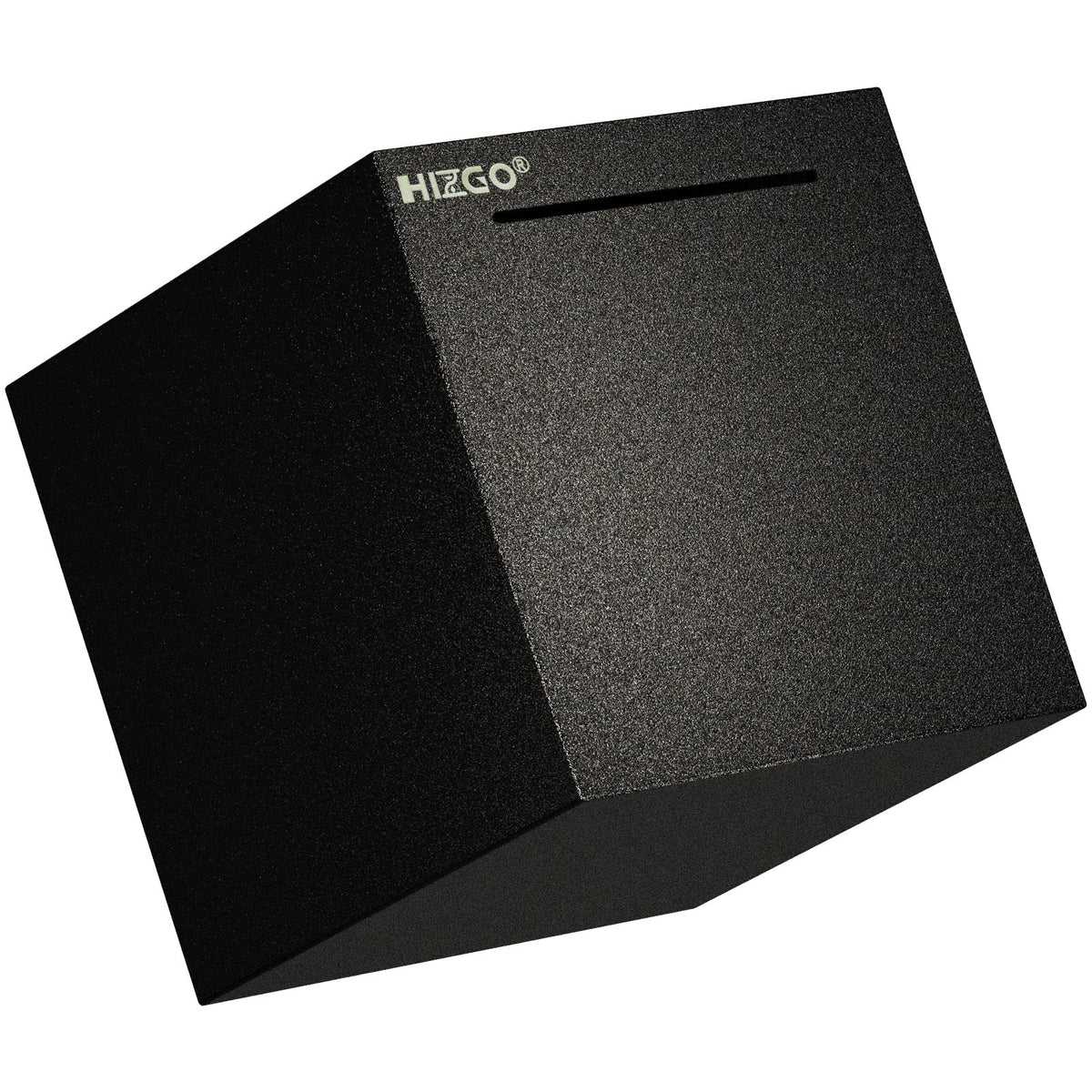 hizgo Adults Piggy Bank, Stainless Steel Bank Must Break Open, Black 4.72"